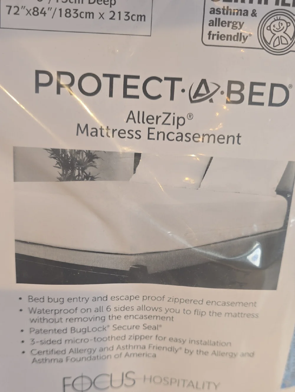 Focus Hospitality California King Mattress Cover Mattress Encasement